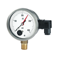 MGS72 DN100 Bourdon Tube Pressure Gauge